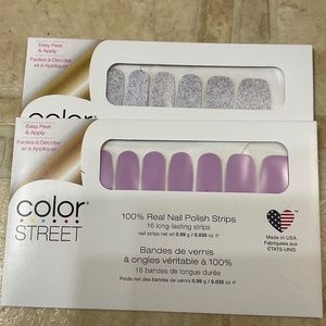 Color Street - lot of 2 - Fashion Prague-er & I Want Scandi - sealed